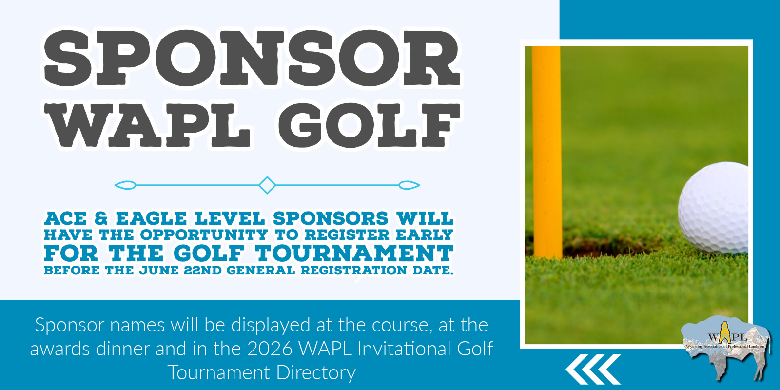 2026 WAPL Golf Tournament Early Registration